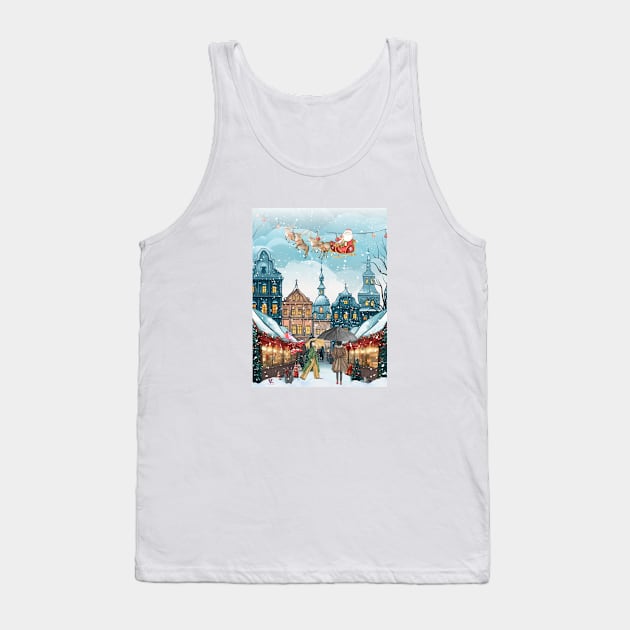 Christmas market Tank Top by Viper Unconvetional Concept